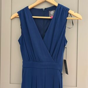 NWT Navy blue Vince Camuto jumpsuit